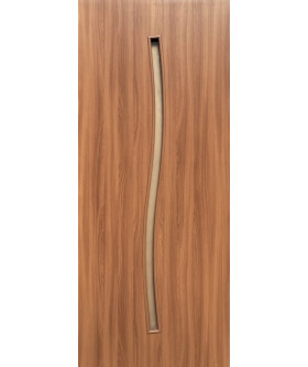 Line Glass-02 Шимо золотой, со стеклом сатин